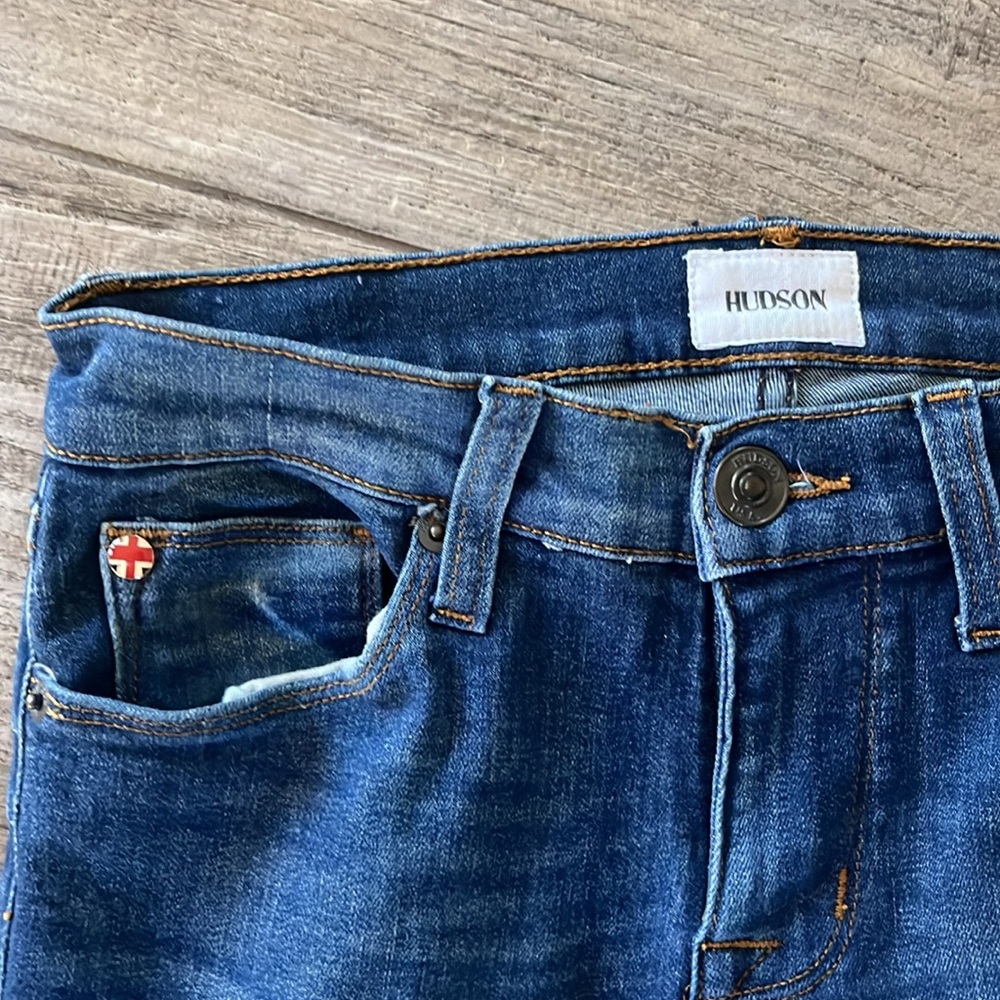 EUC Hudson Krista Super Skinny jeans, sz 25 - Picture 4 of 7